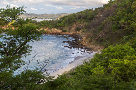 在海滩上的海浪