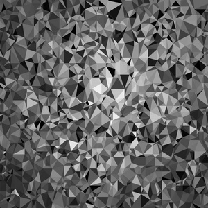 灰色多边形背景。三角形图案。低聚质地。抽象马赛克现代设计。折纸风格