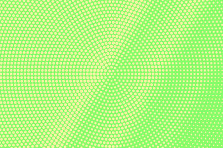 绿色黄色虚线半色调。对角线微妙的虚线渐变。半色调矢量背景
