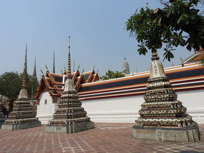 泰国的寺庙建筑群