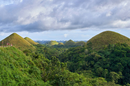 著名的巧克力丘陵景观, 薄荷岛, 菲律宾