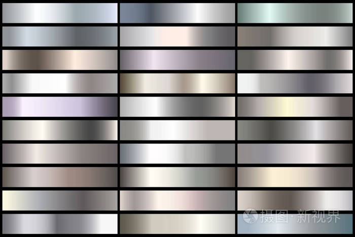 银色渐变