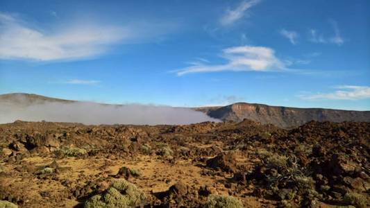 特内里夫的火山景观