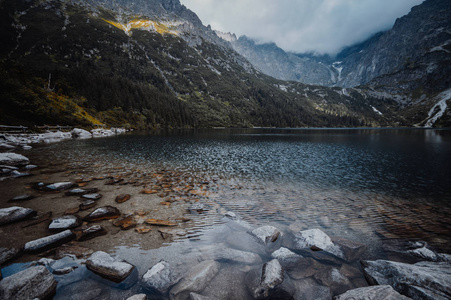 波兰 Tatra 山脉 Morskie Oko 湖