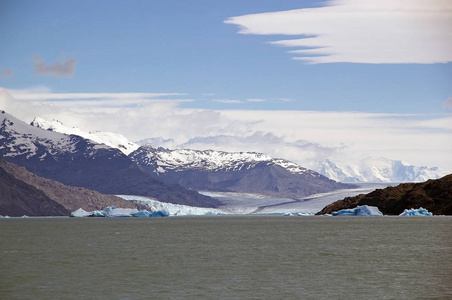 乌普萨拉冰川在阿根廷湖, 阿根廷