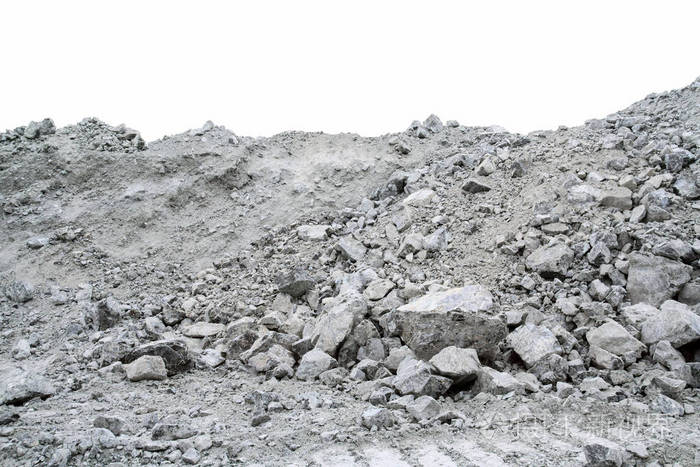 含温石棉的矿石