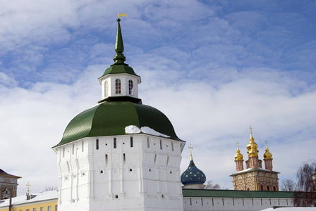 文化三位一体的建筑塞尔吉奥斯拉夫拉塞吉耶夫波萨德莫斯科地区俄罗斯