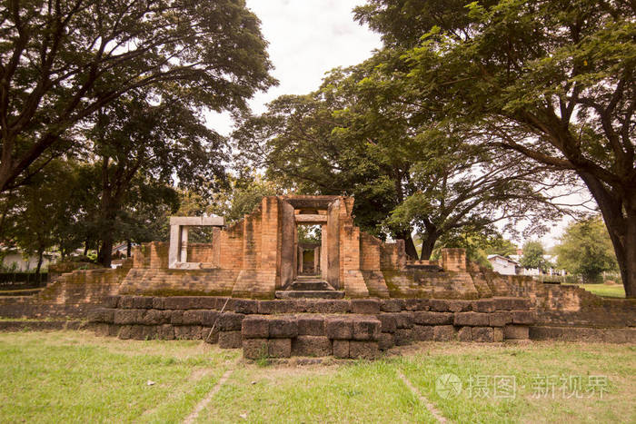 泰国东北部伊桑省buriram省buriram市以南的prasatthongruins泰国