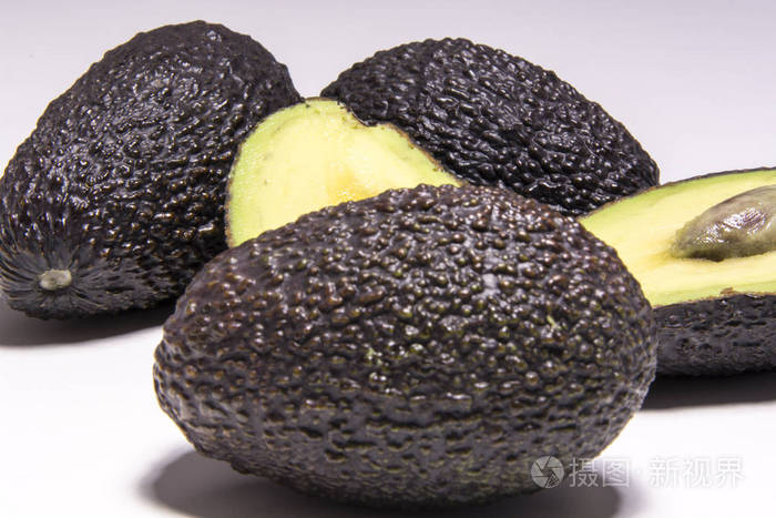 6000*4000px发票合同问题/白色新鲜蔬菜棕色水果鳄梨成熟褐色查看作者