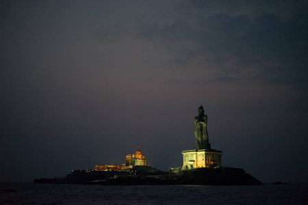 Kanyakumari 科摩罗角海面之上的日出