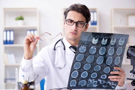 眼射线医学概念眼科医生照片