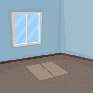 白色空房间工作室梯度用于背景和显示您的产品卡通空房间门黑与白卡通