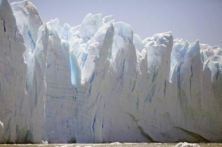 佩里托莫雷诺冰川在洛杉矶 Glaciares 国家公园, 巴塔哥尼亚, 阿根廷