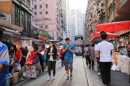 香港湿街市春洋街图片