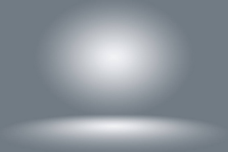 黑色和白色的渐变抽象空的暗白色灰色渐变与黑色实心插图灯光工作室