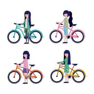 自行车妇女小组