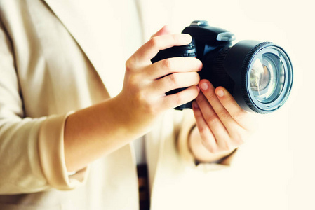 旅行和射击概念照片