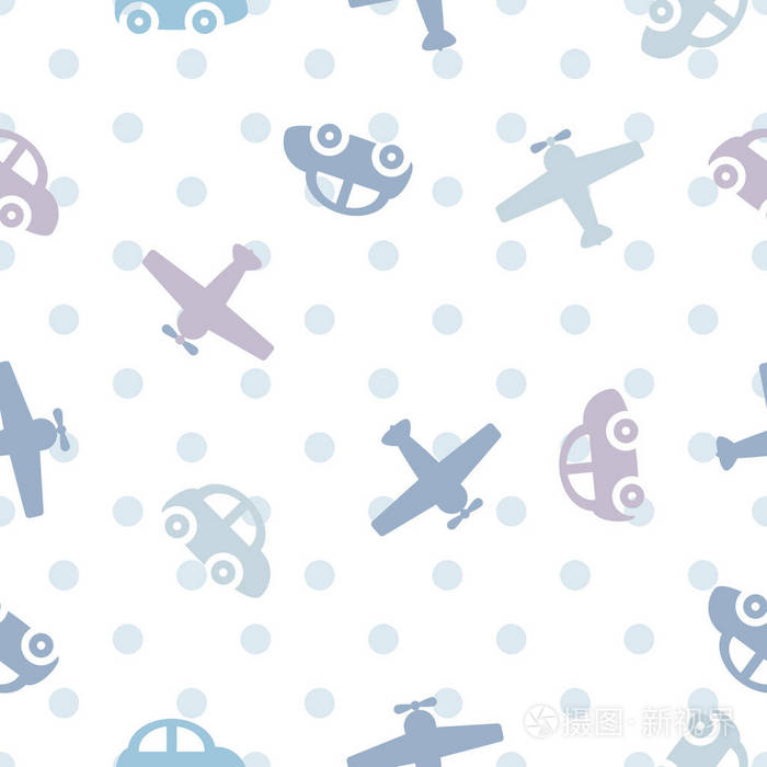s pattern cars and airplanes