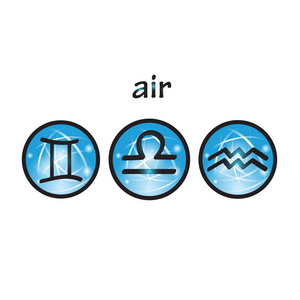 生肖符号空气元素