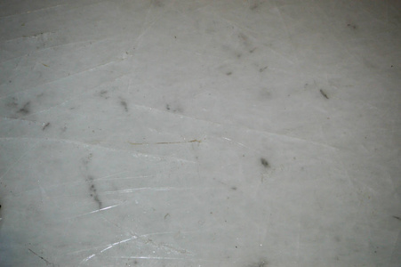 白色冷冰的纹理，冰鞋背景的划痕