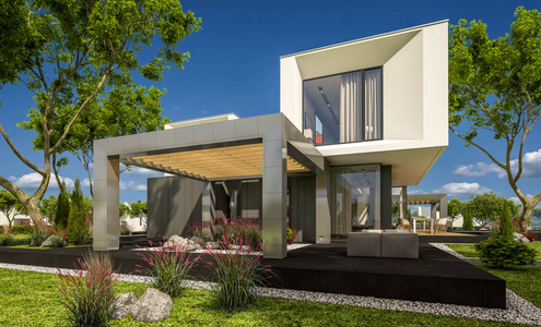 园林现代建筑图片