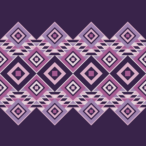 民族博霍无缝模式。 传统的装饰品。 几何背景。 部落模式。 民间主题。 纺织关系融洽。