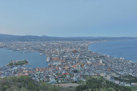 日本北海道函馆日间景观