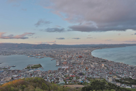 日本北海道函馆日间景观