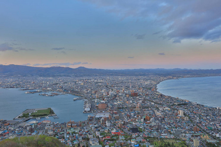 日本北海道函馆日间景观