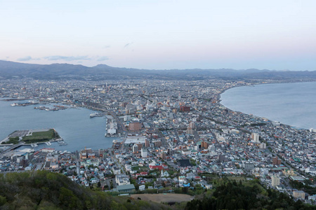 日本北海道函馆著名夜景