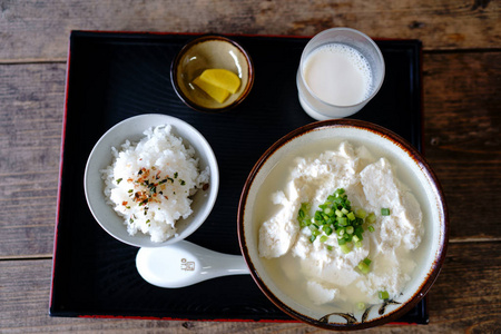 日本的玉地豆腐图片