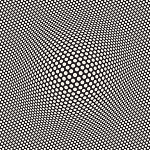 凹效应光学错觉图片