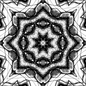 东方图案神秘主题抽象背景。 奇妙的分形设计，丰富多彩的数字艺术几何纹理。