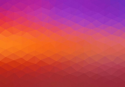 相邻色五颜六色的背景,由不同颜色的三角形组成,彼此相邻,一个在另一