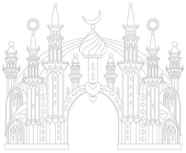 城堡的童话故事图片-城堡的童话故事素材-城堡的童话故事插画-摄图新