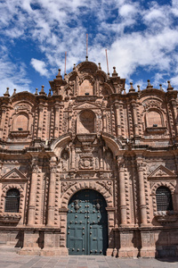 IglesiaLaCompanadeJesus耶稣会耶稣会教会，秘鲁库斯科