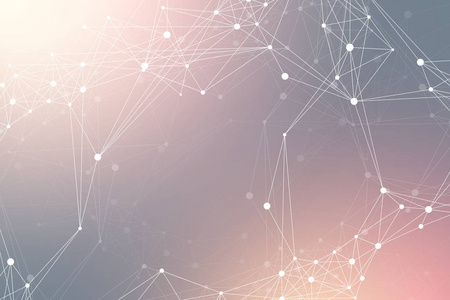 大数据复杂的化合物.角度的背景.最小的数组.数字数据可视化.