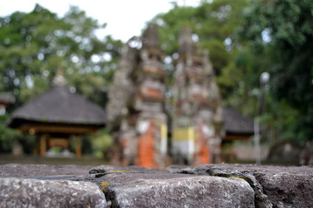 巴厘岛的乌布附近的寺庙 称为 普拉