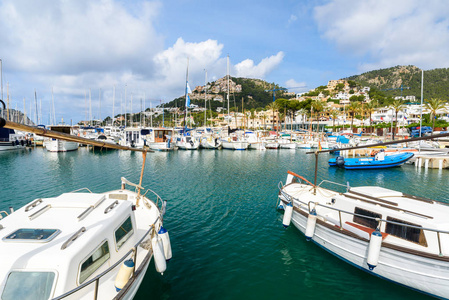 Andratx, Mallorca  old village in bay with beautiful coast