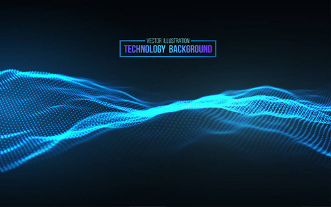 背景3d 网格.网络科技人工智能技术线网未来的线框.人工智能.