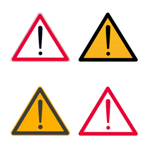 警告背景注意警告危险标志图标设置.