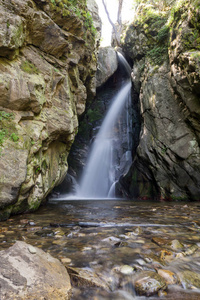 保加利亚罗多佩斯山帕扎日克地区富托诺沃瀑布富廷斯基瀑布令人惊叹的景观