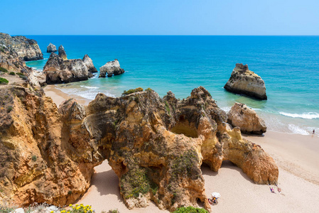 葡萄牙阿尔加维美丽的海岸图片