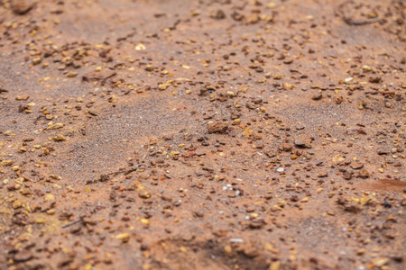 石质干燥的沙漠土壤。 背景