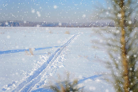 滑雪道