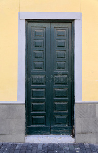 西班牙特内里费的旧门