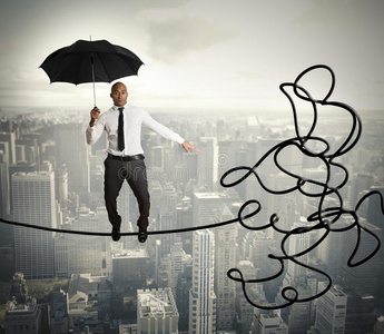 问题与困难概念照片