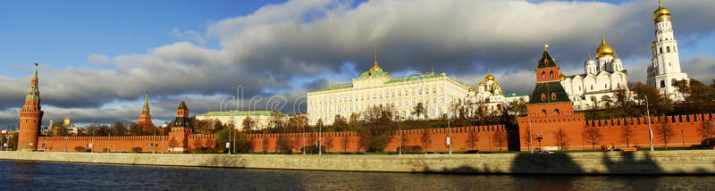 俄罗斯莫斯科克里姆林宫全景图