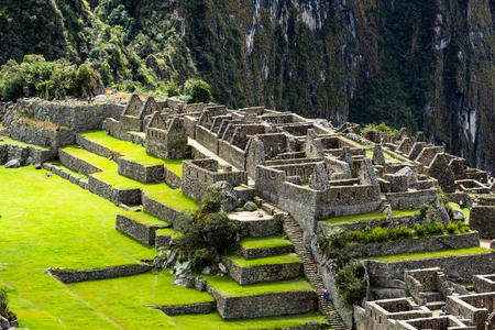 马丘比丘，秘鲁安第斯山脉的印加古城