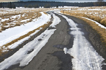 冬季道路